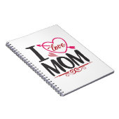 Carnet Couple Cadeau I Love Maman (Côté Droit)