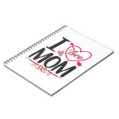 Carnet Couple Cadeau I Love Maman (Côté gauche)