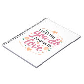Carnet Couple Cadeau Let's All That You Do (Côté gauche)
