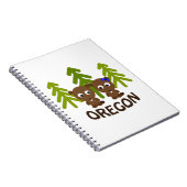 Carnet Couple castor mignon Oregon (Côté Droit)