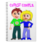 CARNET COUPLE CUTEST (Devant)