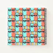 Carnet Couple de crème glacée personnalisée (Dos)