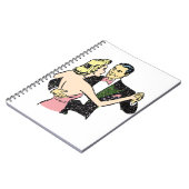 Carnet couple de danses vintages (Côté gauche)