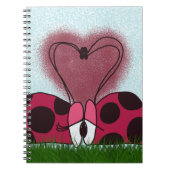 Carnet Couple de Ladybug mignon (Devant)