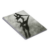 Carnet Couple de patinage sur glace (Côté Droit)