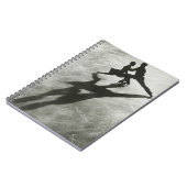 Carnet Couple de patinage sur glace (Côté gauche)