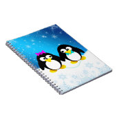 Carnet Couple de pingouin (Côté Droit)
