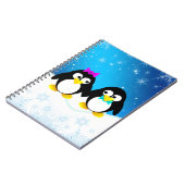 Carnet Couple de pingouin (Côté gauche)