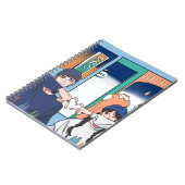 Carnet Couple décontracté Cute City (Côté gauche)