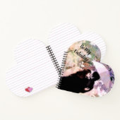 Carnet Couple en amour S'embrasser dans la pluie Art Abst (Intérieur)