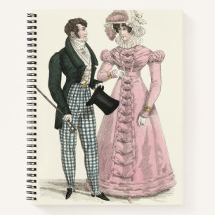 Carnet Couple Mariage Antique 1823 Homme Femme Mode
