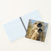 Carnet Couple of Meerkats Cute Photo (Intérieur)