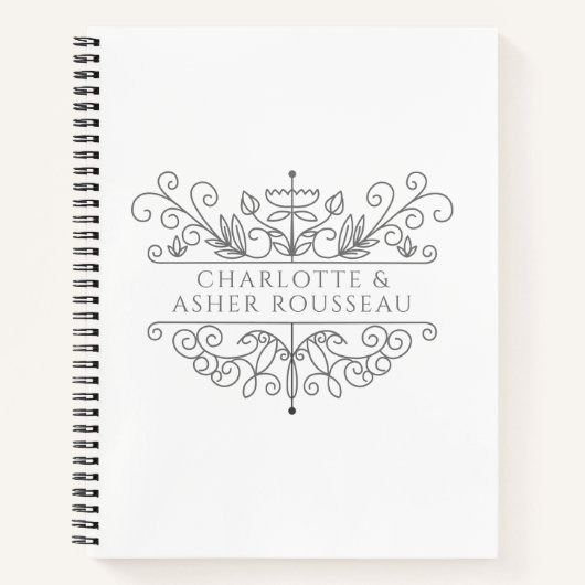 Carnet Couple personnalisé (Devant)