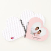 Carnet Couple PhotoHeart Rose (Intérieur)
