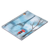 Carnet Couples à la peinture de Paris de Tour Eiffel (Côté gauche)