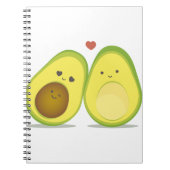 Carnet Couples mignons d'avocat (Devant)