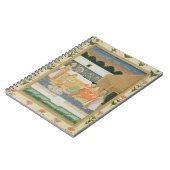 Carnet Couples sur une terrasse au coucher du soleil, du (Côté gauche)