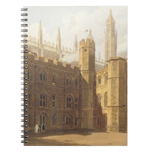 Carnet Cour de College du Roi, Cambridge, 'du Hist (Devant)