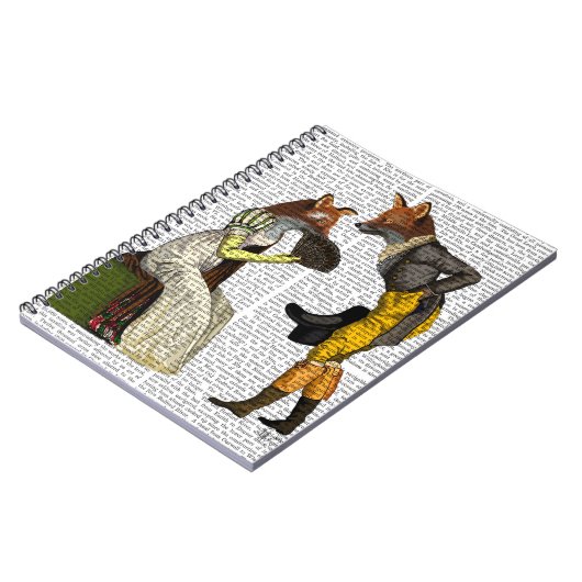 Carnet Courage des renards (Côté gauche)