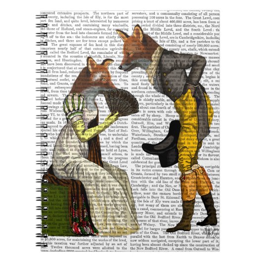 Carnet Courage des renards (Devant)
