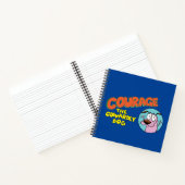 Carnet Courage du chien lâché | Afficher le logo (Intérieur)