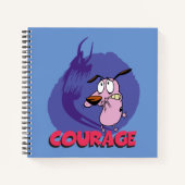 Carnet Courage the Cowardly Dog | Shadow Graphic (Devant)