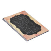 Carnet Courageux, fort, futé et beau (Côté Droit)