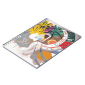 Carnet Courbe dominante abstraite de Kandinsky (Côté gauche)