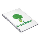 Carnet Coureur végétal - Broccoli (Côté Droit)