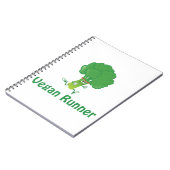 Carnet Coureur végétal - Broccoli (Côté gauche)