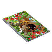 Carnet Courge aux Fleurs Rouges et Fée (Côté Droit)
