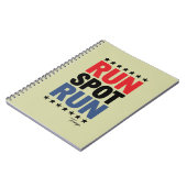 Carnet Courir Spot Courir Trump 2024 (Côté gauche)