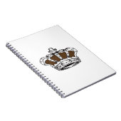 Carnet Couronne - Brown (Côté Droit)