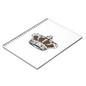 Carnet Couronne - Brown (Côté gauche)