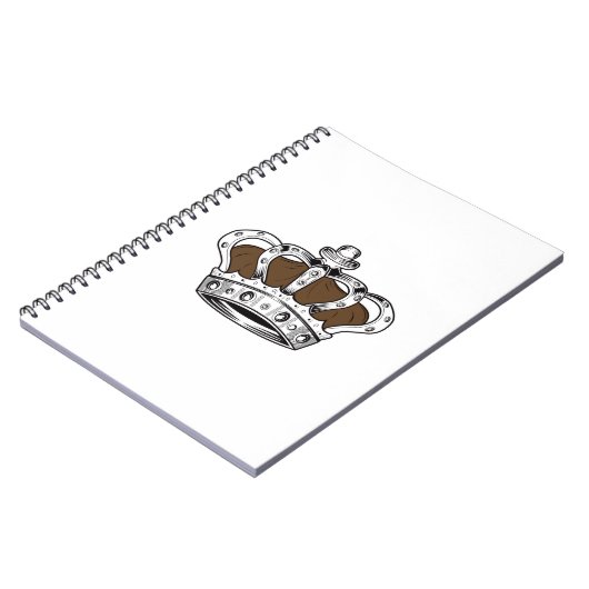 Carnet Couronne - Brown (Côté gauche)