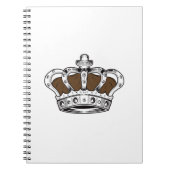 Carnet Couronne - Brown (Devant)