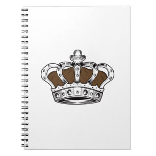 Carnet Couronne - Brown