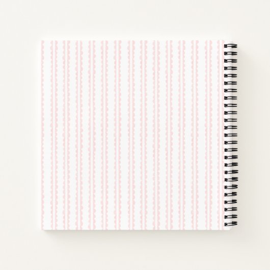 Carnet Couronne de mariage florale élégante (Dos)