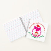 Carnet Couronne de Noël (Intérieur)
