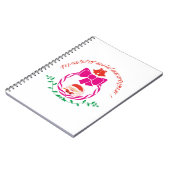 Carnet Couronne de Noël (Côté gauche)