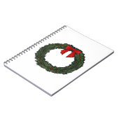 Carnet Couronne de Noël Classique (Côté gauche)