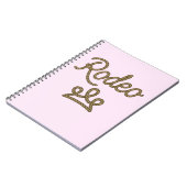 Carnet Couronne de Tiara Princesse de Rodéo Occidental (Côté gauche)