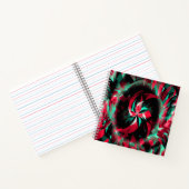 Carnet Couronne de Yule tournante.... (Intérieur)