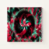 Carnet Couronne de Yule tournante.... (Dos)