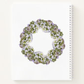 Carnet Couronne d'Hydrangea (Dos)