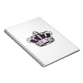 Carnet Couronne - pourpre (Côté Droit)