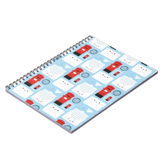 Carnet Courrier heureux - Kawaii Post (Côté gauche)