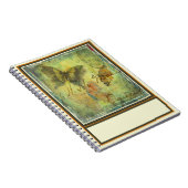 Carnet Courrier papillon vintage (Côté Droit)