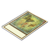 Carnet Courrier papillon vintage (Côté gauche)