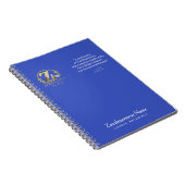 Carnet Cours d'affaires Zazzle de LeahG personnalisé (Côté Droit)